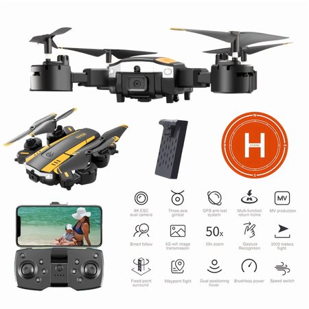 Long Endurance Drone - Equipped UniveOptical Flow Positioning And Dual High-definition Cameras - for Adults & Aviation Photography Enthusiasts - Perfect Gift for Drone Lovers