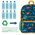 thumbnail image 4 of Wildkin Kids Recycled Eco Backpack for Boys and Girls (Jurassic Dinosaurs), 4 of 9