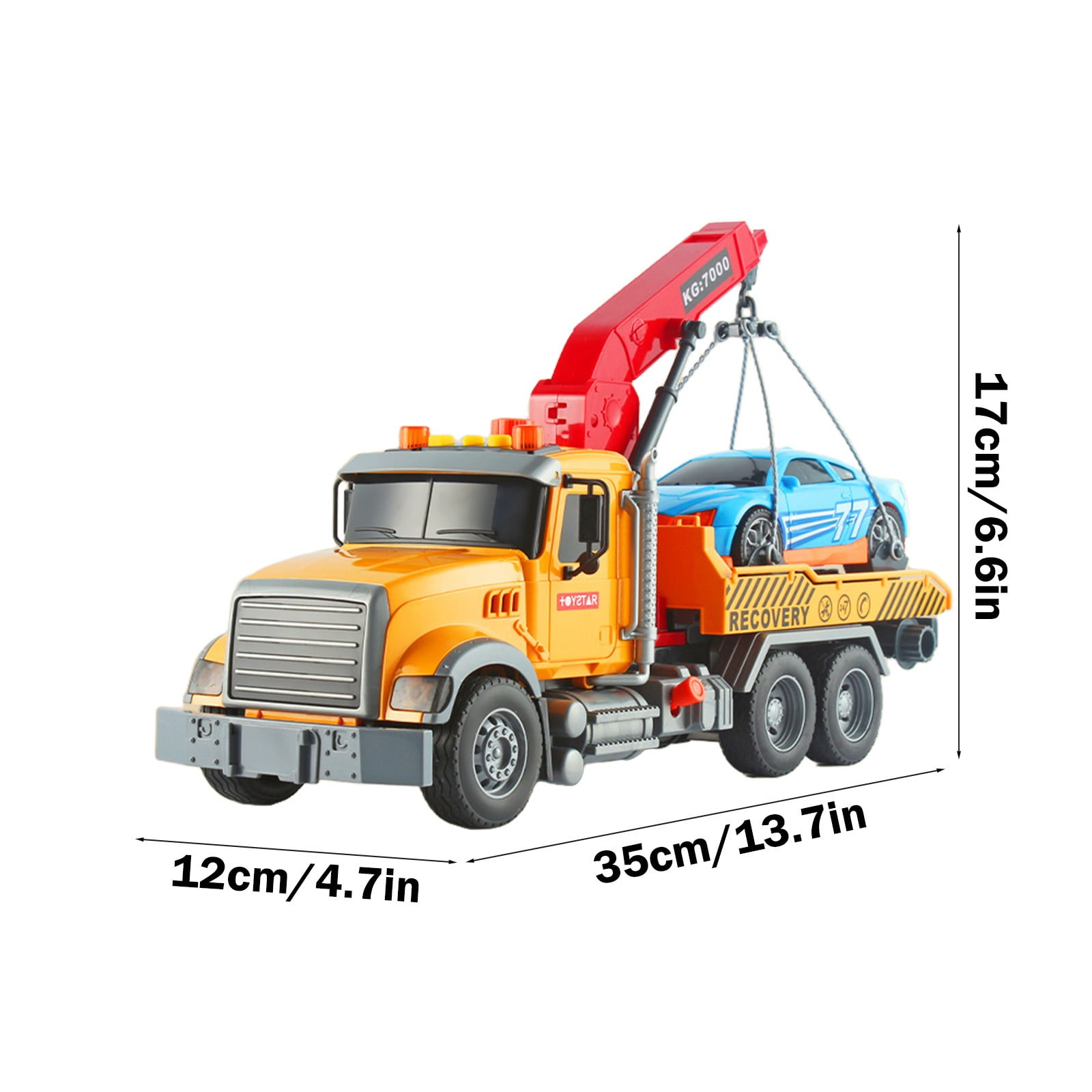 ToysYGift Clearance Toys for Girls Boys 36 Years Childrens Car Toy Car Self Loading And Unloading B(图3)