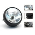 thumbnail image 3 of Motorcycle Headlight 575-inch Round Retro H2 Halogen 12v 35w 2250lm Front Headlamp Light Modified PartsGift, 3 of 5