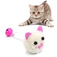 thumbnail image 3 of Cat Mice Toy Interactive Interactive Bell Plush Cat Bite Toy Cat Teaser Toy, 3 of 7