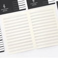 thumbnail image 4 of Cahier de Notes de Musique à Cinq Lignes, Portée de Tablature de Musique, 4 of 6