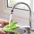 thumbnail image 2 of 3 Pieces Swivel Water Faucet,360 Degree Movable Kitchen Faucet Head,2 Modes Adjustable Shower Head Filter Sprayer,Kitchen Aerator,Kitchen Faucet,Kitchen Faucet Extender 1 long 2 short, 2 of 4