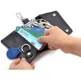 thumbnail image 4 of Leather Key Holder Case (Black), Leather Key Holder Pouch, 4 of 5