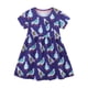 thumbnail image 2 of Penkiiy Verano nuevo vestido de los niños Polka bordado de algodón de punto falda de manga corta niñas, 2 of 6