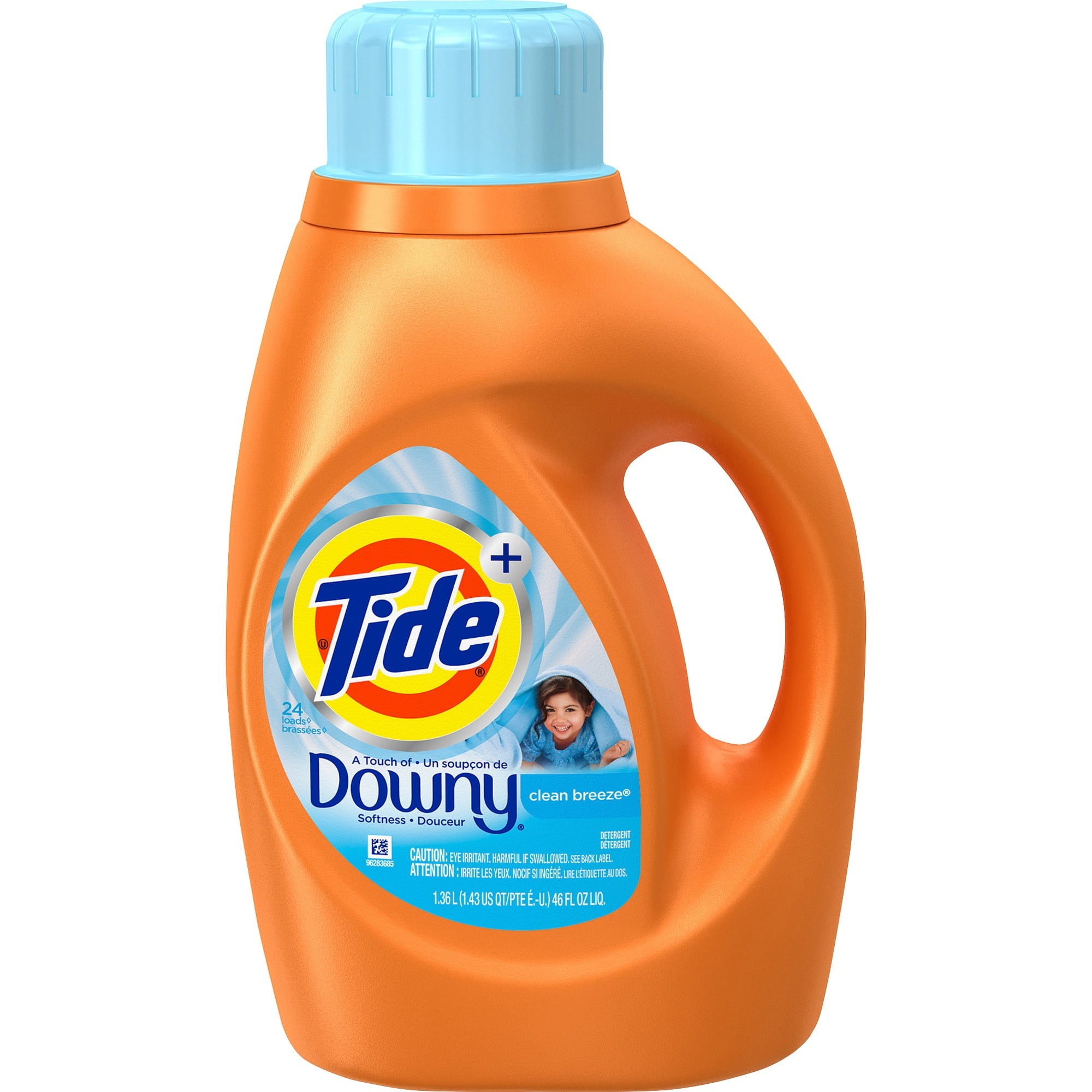 Tide, PGC87458, Plus Downy Detergent, 1 / Bottle, Orange