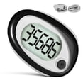 thumbnail image 1 of SHISUYAN Accurate Step Counter Pedometer with 3D Sensing Technology for Sports Use Black Plastic, 1 of 8