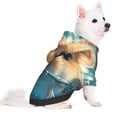 thumbnail image 5 of KLL Cute Swimming Guinea Pig for Basic Dog Hoodie - Pet Hoodie Sweater with Leash Hole - Cute Dog Sweatshirt - Pet Clothes Hooded Sweatshirt for Dog & Cat -Medium, 5 of 8