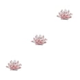 thumbnail image 3 of Cateissary Cristal Flor de loto Piedras naturales Minerales Feng Shui Esfera Cristales Colección de flores Boda Hogar Rojo Type1 NO1, 3 of 6