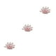thumbnail image 3 of Wosthever Cristal fino Flor de loto Feng Shui Esfera Cristales Flores Figuras decorativas para recuerdos de boda Rojo Type1 NO1, 3 of 6