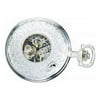 Charles-Hubert- Paris Sterling Silver Mechanical Hunter Case Pocket Watch #3751