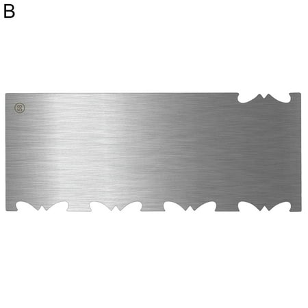 

Meizhencang Cream Scraper Food Grade Rust-proof Stainless Steel All-Purpose Butter Cream Scraper Cake DIY Gadget for Home