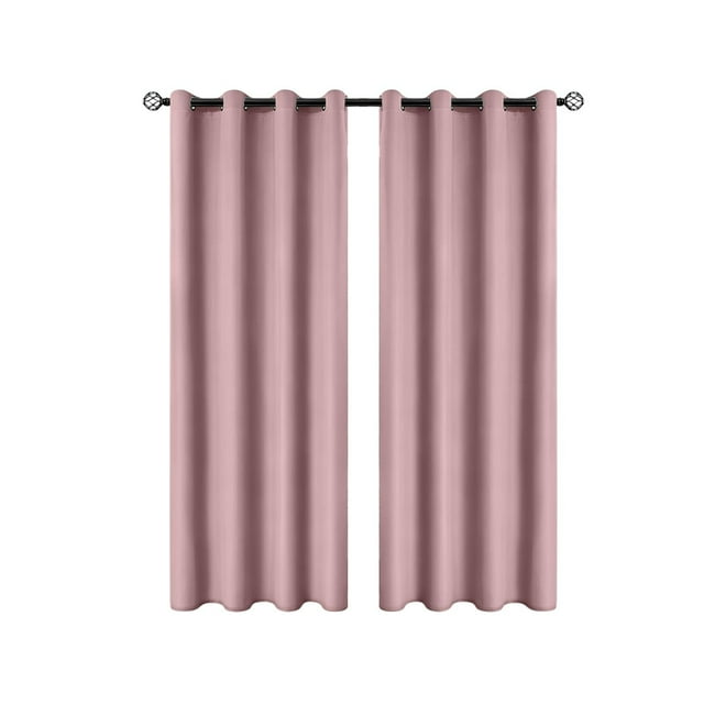 Rideaux pour Chambre Rideaux en Pongé de Polyester Perforé Élégants Protection Solaire et Solutions de Chambre Insonorisées