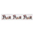 thumbnail image 2 of MKHERT Cute Christmas Pets Dog Hamster and Cat in Santa Claus Hat Table Runner Home Decor for Kitchen Dining Wedding Party 16x72 Inch, 2 of 2
