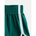 thumbnail image 2 of Athletic Works Girls Active Dolphin Shorts, 2-Pack, Sizes 4-18, 2 of 3