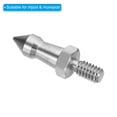 thumbnail image 4 of Unique Bargains 1/4 Inch Thread Tripod Spike Mount Adapter, Silver, 3 Pack, 4 of 6