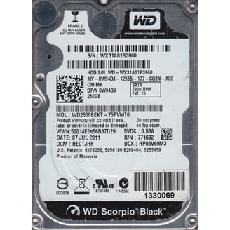 WD40EZRZ-00WN9B0, DCM HANNHTJMAB, Western Digital 4TB SATA 3.5