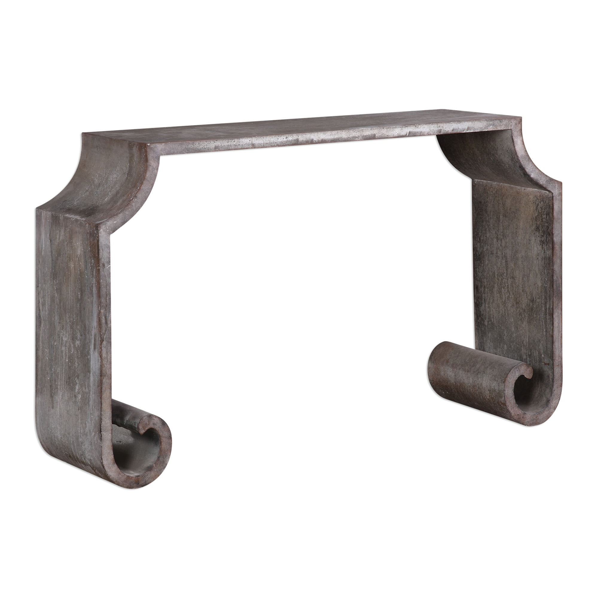Uttermost 24672 Agathon 54 Wide Zinc Console Table By Grace Feyock Walmart Com Walmart Com