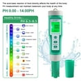 thumbnail image 3 of 10 In 1 PH/EC/TDS/ORP/H2/Fertile/Salinity/S.G./Resistivity/Temp Water Quality Meter Digital Multifunction Tester For Aquariums, 3 of 7