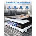 thumbnail image 5 of Walking Pad Treadmill with Incline and Handle Bar, 3.0 HP Foldable Treadmills 300LBS Capacity Folding Walking Pad 3 in 1 Under Desk Treadmill Remote Control with APP, 5 of 11