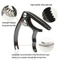 thumbnail image 4 of Miangastore Ukelele Capo Métal 1Ensemble 3.6x3.1x0.6In, 4 of 8