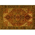 thumbnail image 1 of Ahgly Company Machine Washable Indoor Rectangle Persian Yellow Traditional Area Rugs, 3' x 5', 1 of 4