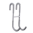 thumbnail image 2 of Cateissary S-Shaped Storage Hook Household Bathroom Universal Simple Steel Hangers Towel Hook Organizer Hanger Stainless Holding Accesorios de baño Cateissary HA014710-00, 2 of 6