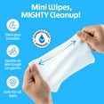 thumbnail image 2 of Fomin Mini Hand Sanitizer Wipes 6 Pack (8 Count) - Fragrance Free Mini Wet Wipe - pH Balanced, Biodegradable, On The Go Hand Sanitizing Wipes - Hypoallergenic, Plant-Based Travel Wipe, 2 of 6