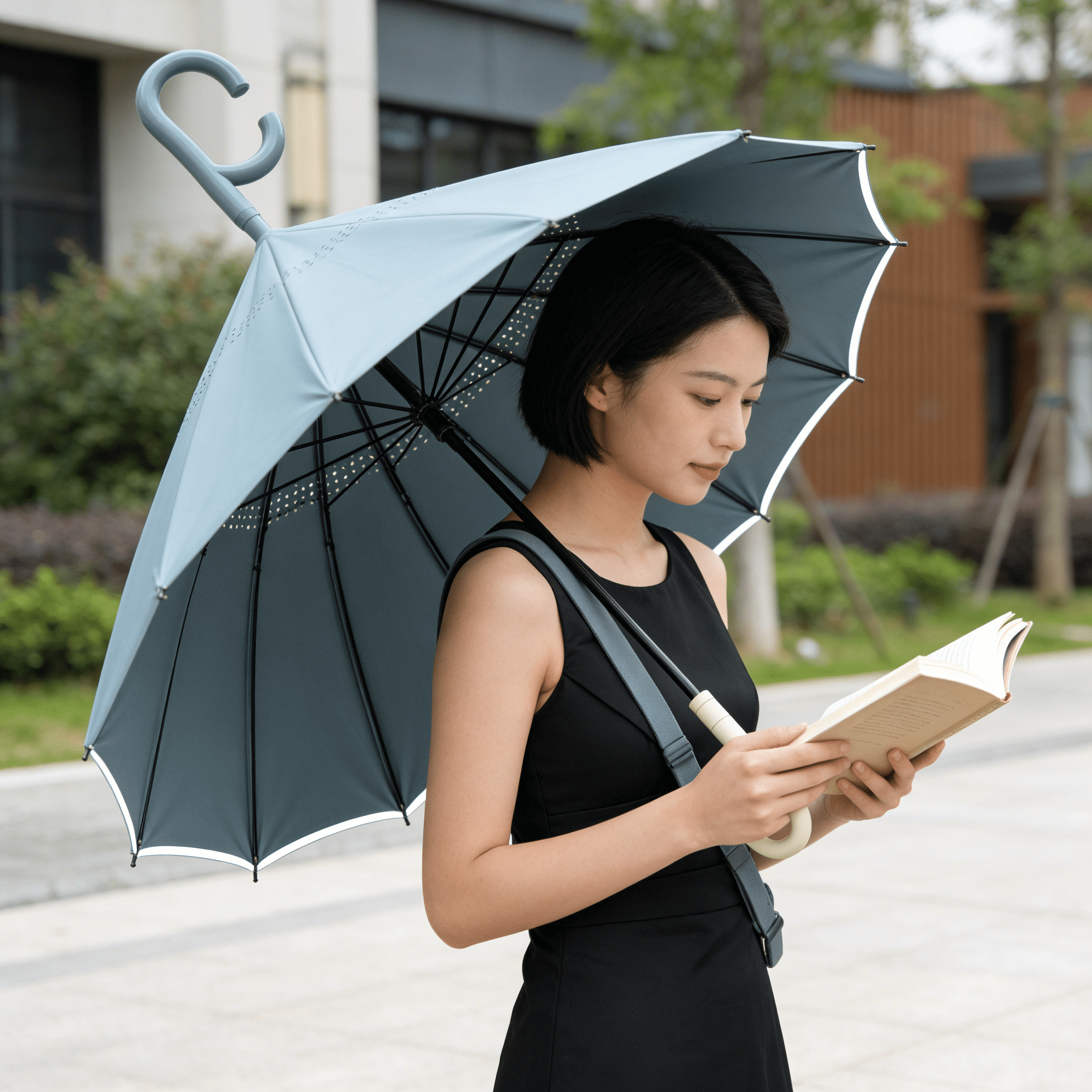 GASTROPOD 2026 New Umbrellas for Rain,Pastel Color Palette Outdoor Umbrella,Stylish and Practical Look Large Umbrella,Style3
