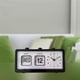thumbnail image 3 of Mechanical Alarm Clock Novelty Flip Clock Desktop Digital Clock,White, 3 of 4
