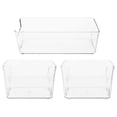 thumbnail image 1 of HLONK 3 Pcs Transparent Small Pet Bath Basin Dog Tubs for Large Dogs, 1 of 8