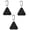 Black, variant on Pulse Ultrasonic Tick Repelling Device, Compact and Lightweight, Odorless Solid-State Mechanical Architecture, Wireless Design and Simple Operation, Sturdy and Durable, Ideal for Travel and Fishing