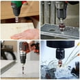 thumbnail image 2 of ARCADORA Countersink Drill Bit Set 5 Flute 82 Degree 1/4 3/4” HSS Cobalt Deburring Chamfer Wood Metal Plastic Composite Use, 2 of 2