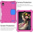 thumbnail image 2 of Dteck Shoulder Strap Case for Apple iPad mini 6th Generation (2021) 8.3-inch,Shockproof Rubber Kids Friendly Handle Lightweight Protective Back Kickstand Cover for iPad mini 6,Rose+Blue, 2 of 6