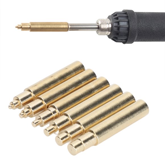 Soldering Iron Tips, M2 M2.5 M3 M4 M5 M6 Integrated Design Heat Set Insert Tips Sturdy Structure for SP40NKUS