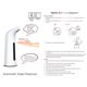 thumbnail image 2 of Bearachild Dispensador de jabón Sensor a batería Dispensadores de líquido Herramienta dispensadora de espuma Suministros de limpieza para el hogar Grano de madera profunda, 2 of 6