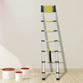 thumbnail image 4 of 10.5 Ft Portable Aluminum Telescoping Extension Ladder, EN131 Standard, 330lbs Capacity, 4 of 8