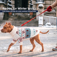 thumbnail image 6 of IECOii Dog Sweater Christmas Warm Dog Sweaters for Medium Dogs Thick Knitted Turtleneck Dog Winter Vest,Beige,M, 6 of 9