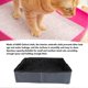 thumbnail image 3 of Foldable Cat Litter Box 600D Oxford Fabric Travel Litter Tray Easy Clean Reusable Portable Cat Litter Box for Camping and Car Travel., 3 of 4
