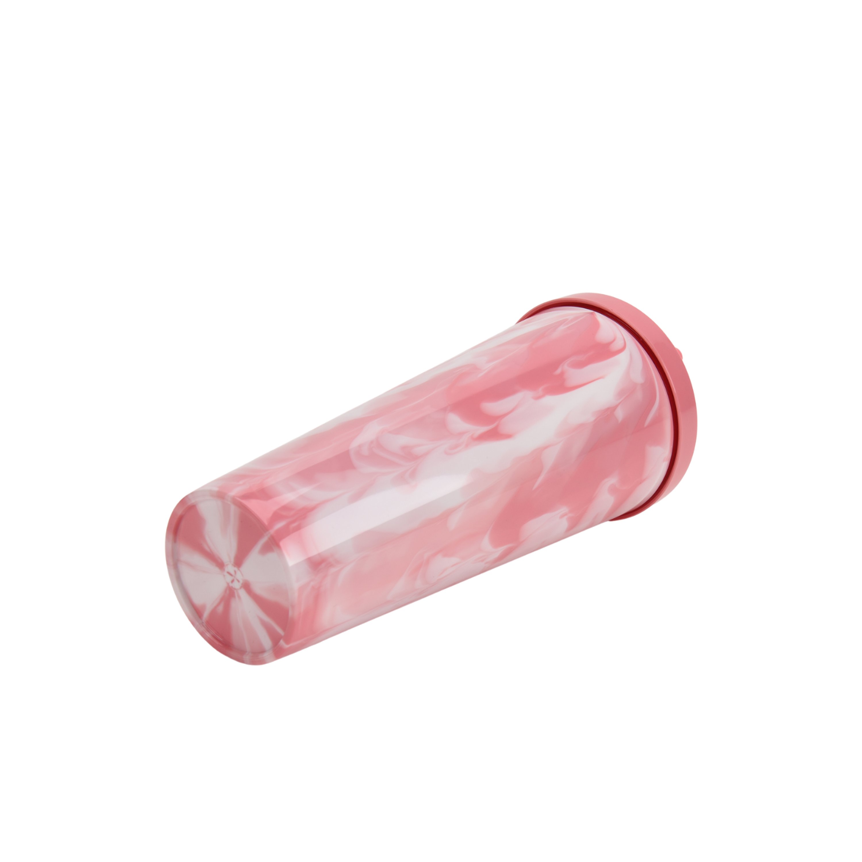 Mainstays 26-Ounce Plastic Swirl Tumbler, Pink