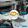 thumbnail image 2 of Dr. Rooter Gas Line Connector Kit with 48-inch Stainless Steel Hose and Accessories, 2 of 12