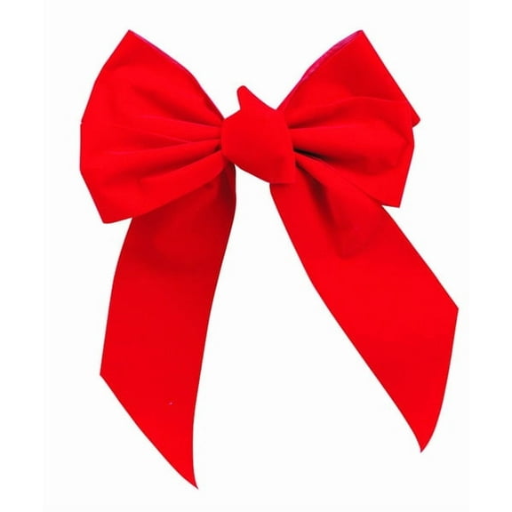 CHRISTMS BOW VELV10X13X3