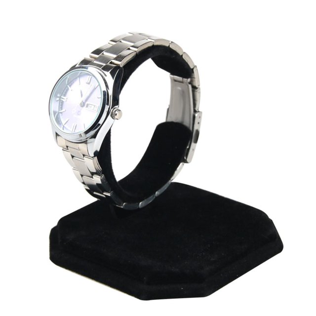 negro C Reloj de Soporte de estante de exhibición Titular de la joyería Hugo Estante de exhibición de pulsera
