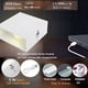 thumbnail image 2 of Luz de pared LED para interiores con interruptor táctil, lámpara inalámbrica, aplique de pared recargable por USB, luces de cabecera con pilas (blanco, 3000 K) JAMW Sencillez, 2 of 5