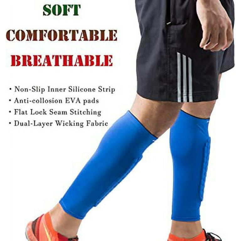 Xewsqmlo 1pc Honeycomb Football Shin Guard Men Women Lower Leg Guards Workout  Accessories 