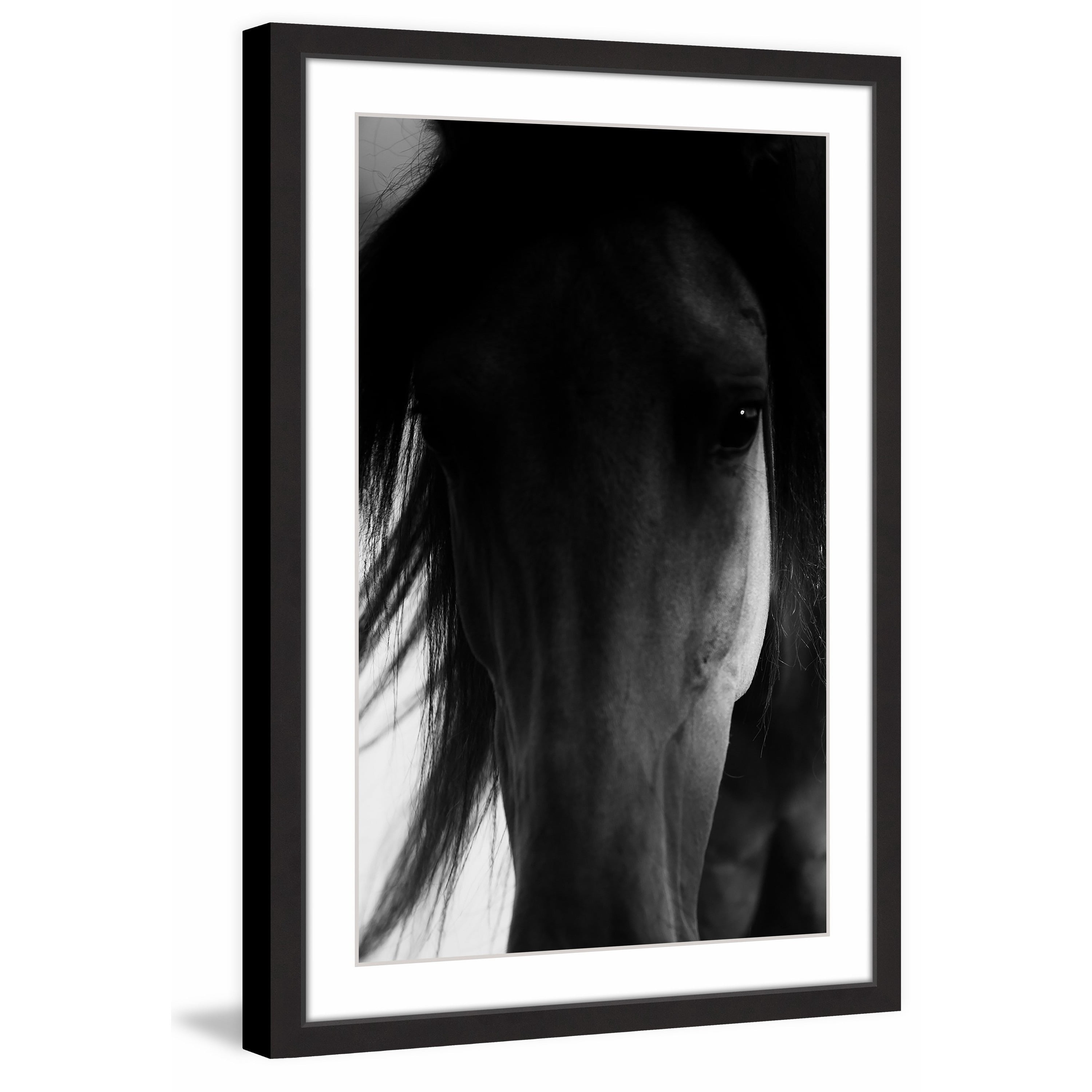 "Shadow Horse" Framed Painting Print