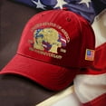 thumbnail image 4 of Eagle – United States 250th Anniversary Hat, Adjustable Anniversary Printed Patriotic Baseball Cap for Men Women Multi (2pcs, Red), 4 of 8