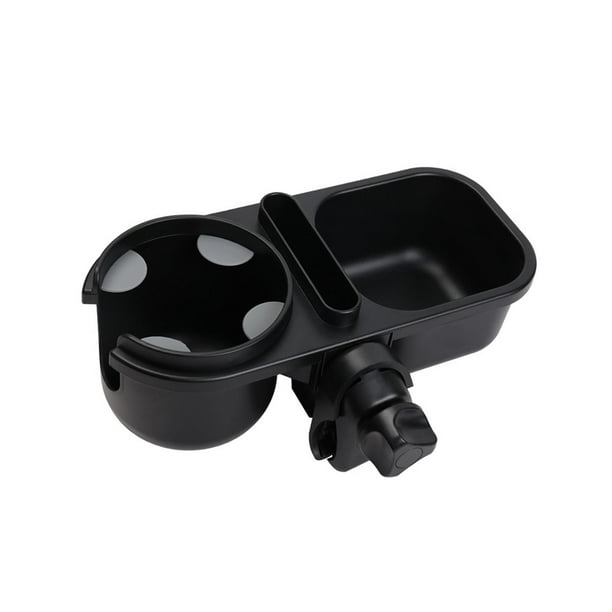 Portavasos para cochecito de bebé estable, duradero, resistente, portavasos para cochecito de bebé, soporte para teléfono, soporte para botella de Negro Hugo Portabotellas para cochecito