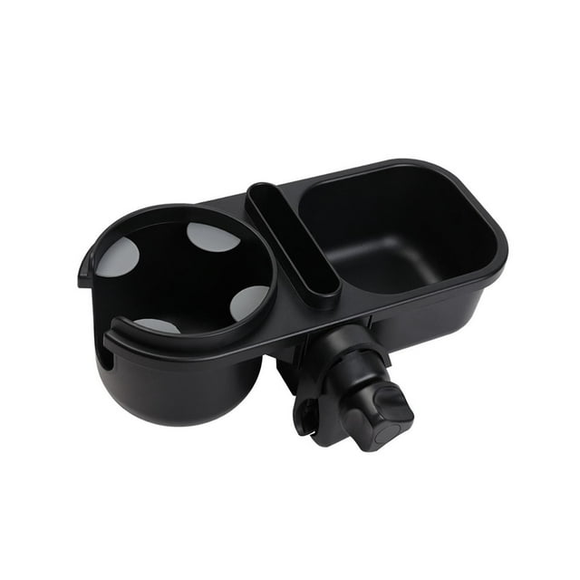 Portavasos para cochecito de bebé estable, duradero, resistente, portavasos para cochecito de bebé, soporte para teléfono, soporte para botella de Negro Hugo Portabotellas para cochecito