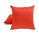 thumbnail image 3 of Funda de almohada lumbar de lujo HomeCentric, color naranja, paquete de 2, 50 x 65 cm (20 x 26 pulgadas), funda de almohada rectangular lisa y lisa de seda artística, estilo moderno liso - Lujo, 3 of 5